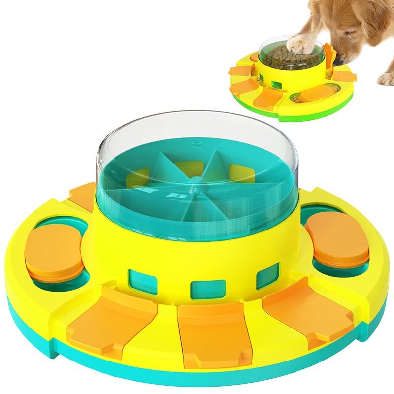 Interactive Dog Puzzle Feeder & Treat Dispenser