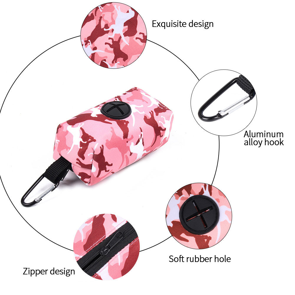 4-Piece Camouflage Dog Harness & Leash Set