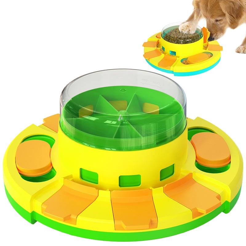 Interactive Dog Puzzle Feeder & Treat Dispenser