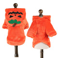 Pumpkin Halloween Dog Hoodie Costume