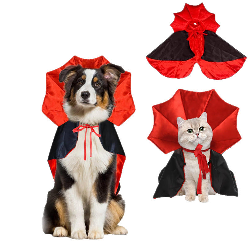 Vampire Halloween Cape for Dogs