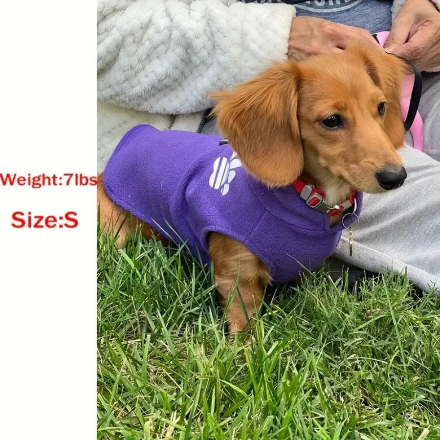 Cozy Fleece Dog Sweater
