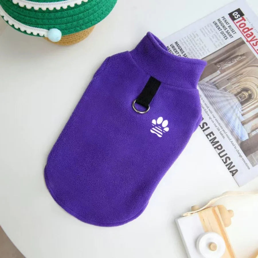 Cozy Fleece Dog Sweater