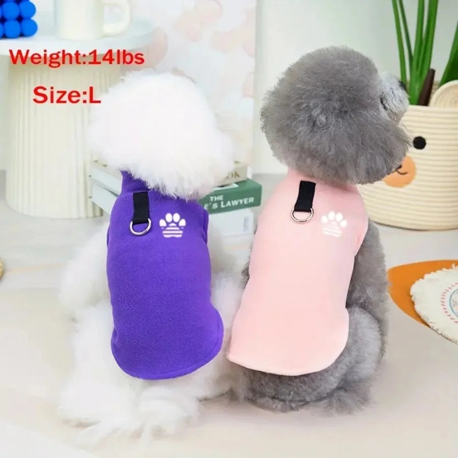 Cozy Fleece Dog Sweater