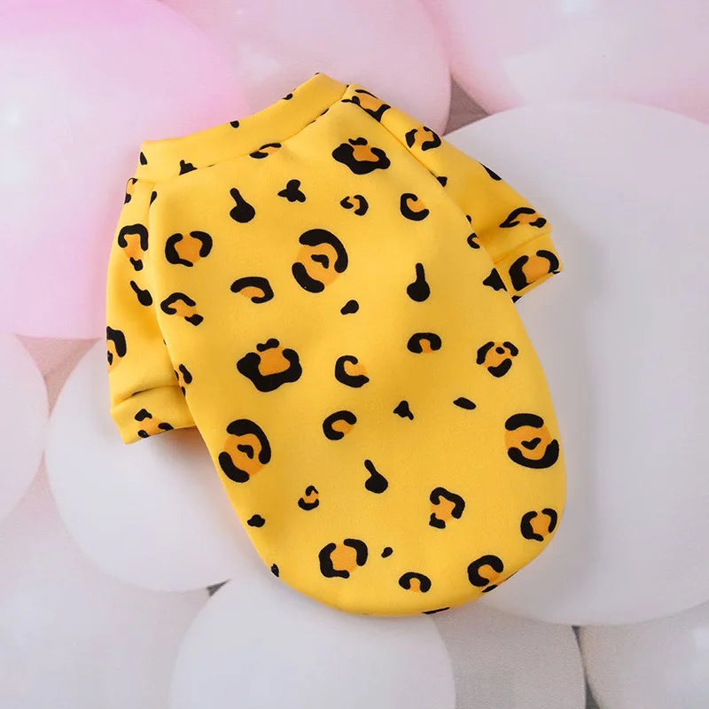 Cozy Pattern Dog Hoodies