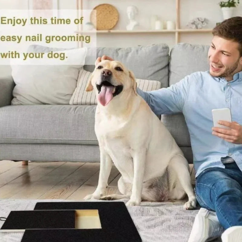 Treat-Reward Dog Nail Filing Board