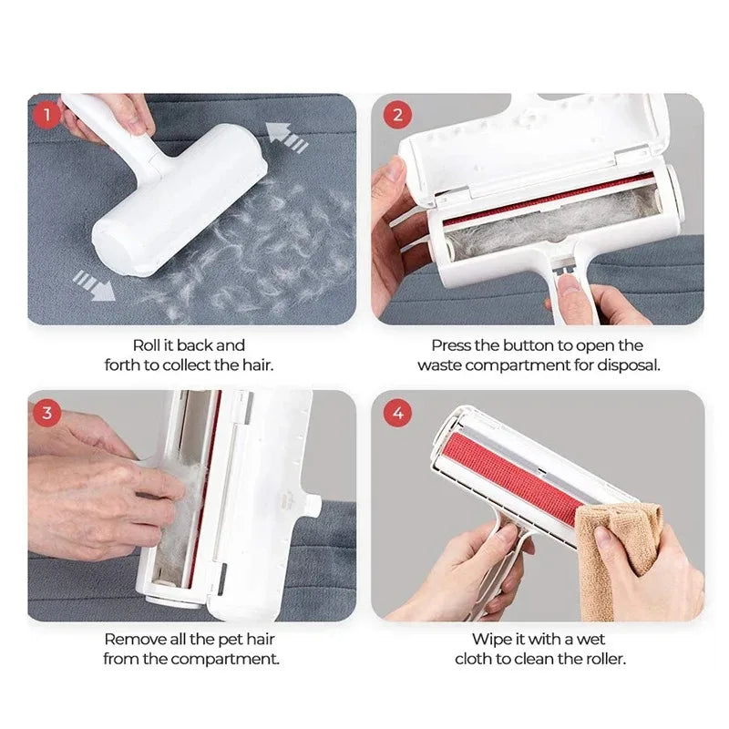 Self-Cleaning Dog Hair Roller