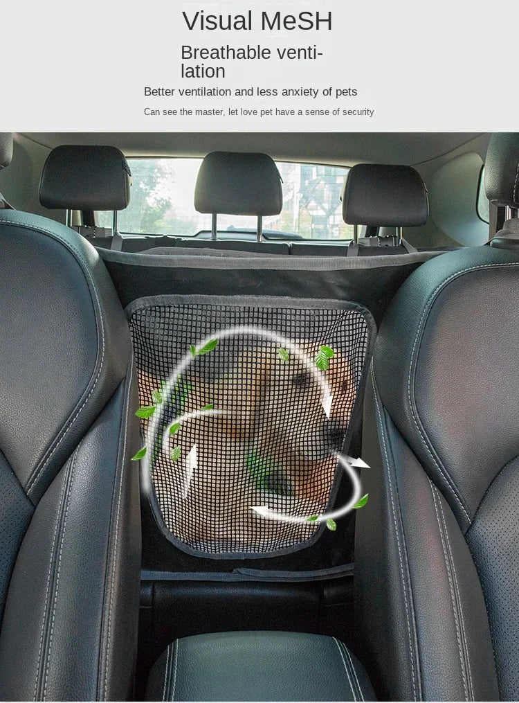Waterproof Dog Car Seat Cover – Back Seat Hammock & Pet Protector
