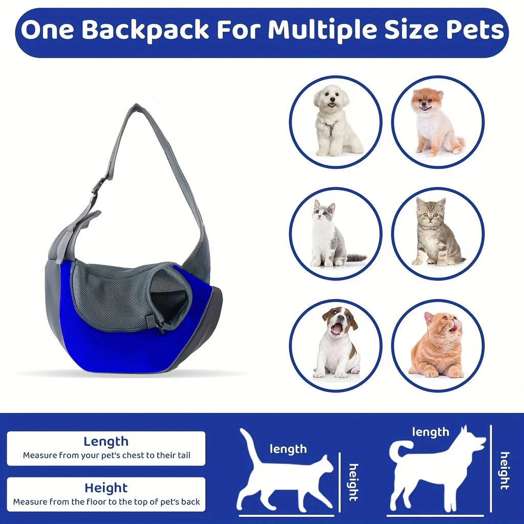 Breathable Dog Sling Carrier for Small Dogs
