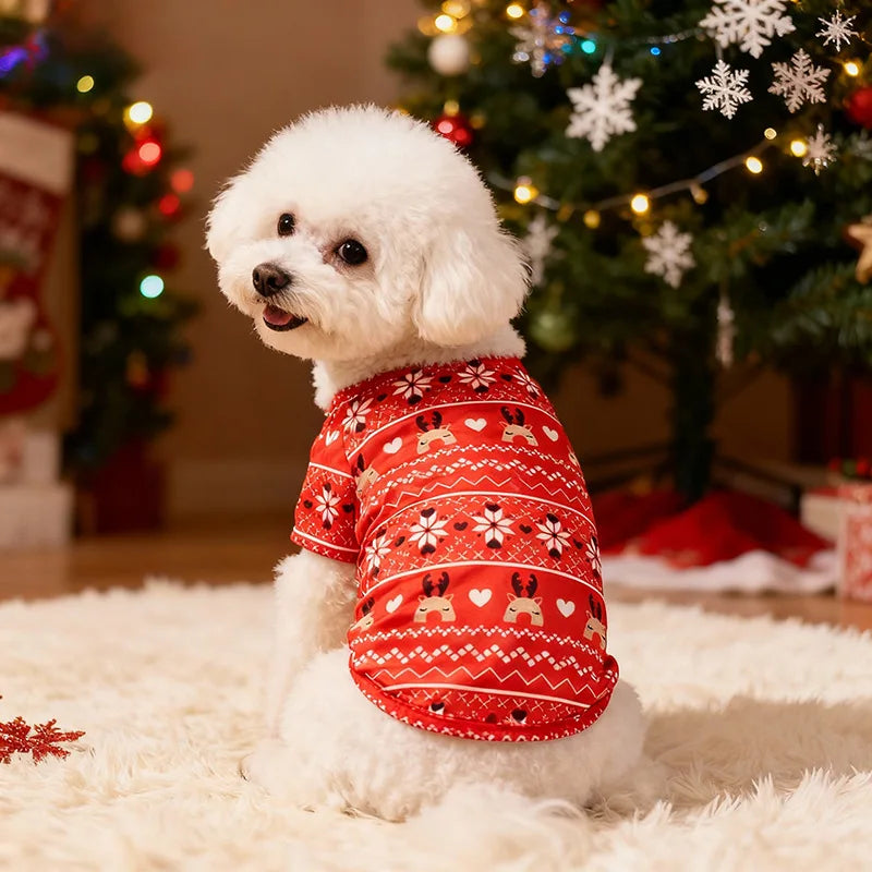 Cozy Christmas Dog Sweater