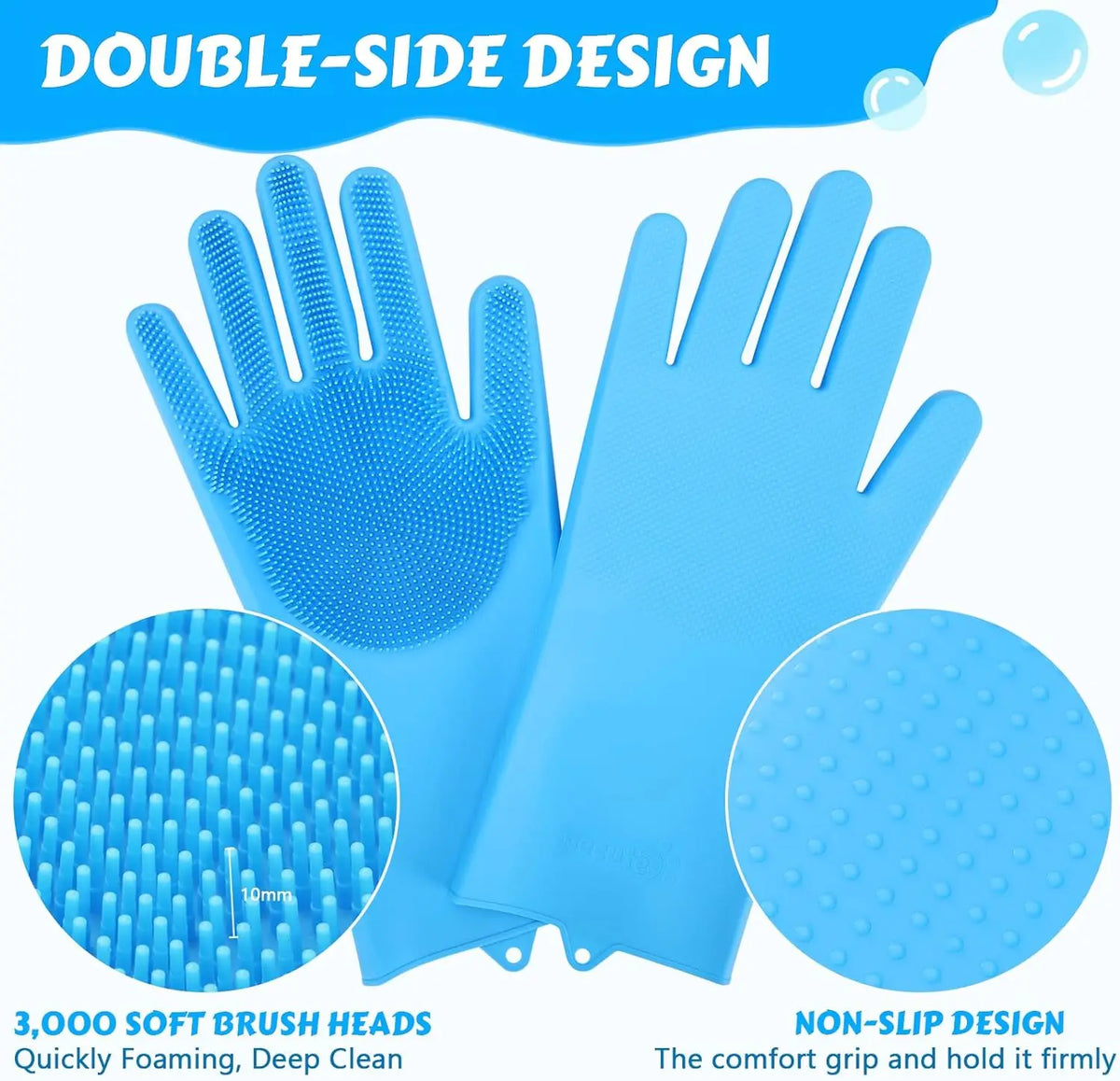 Silicone Dog Grooming & Bath Glove