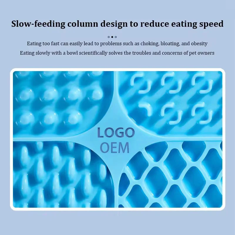 4-Zone Silicone Lick Mat