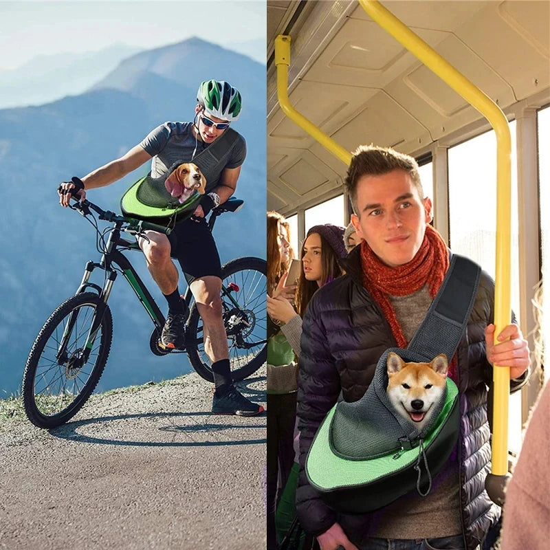 Breathable Dog Sling Carrier for Small Dogs