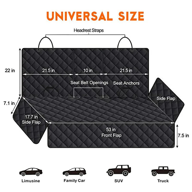 Waterproof Dog Seat Cover