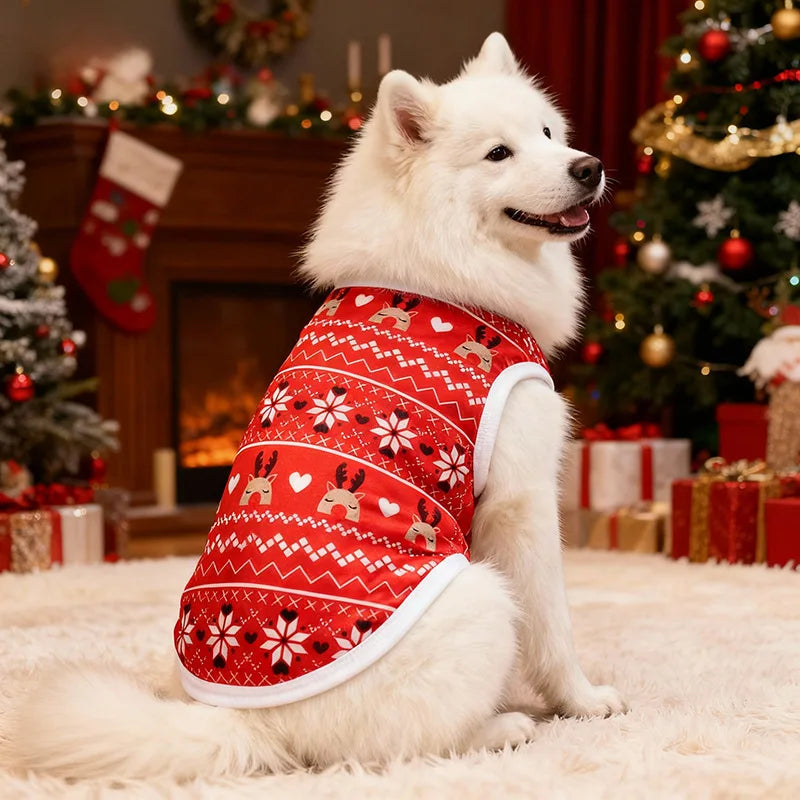 Cozy Christmas Dog Sweater