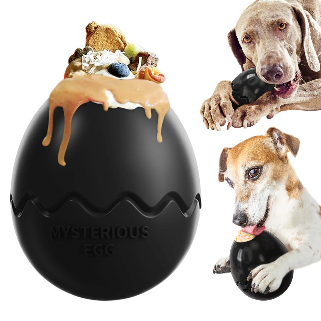 Dinosaur Egg Interactive Dog Treat Dispenser Toy