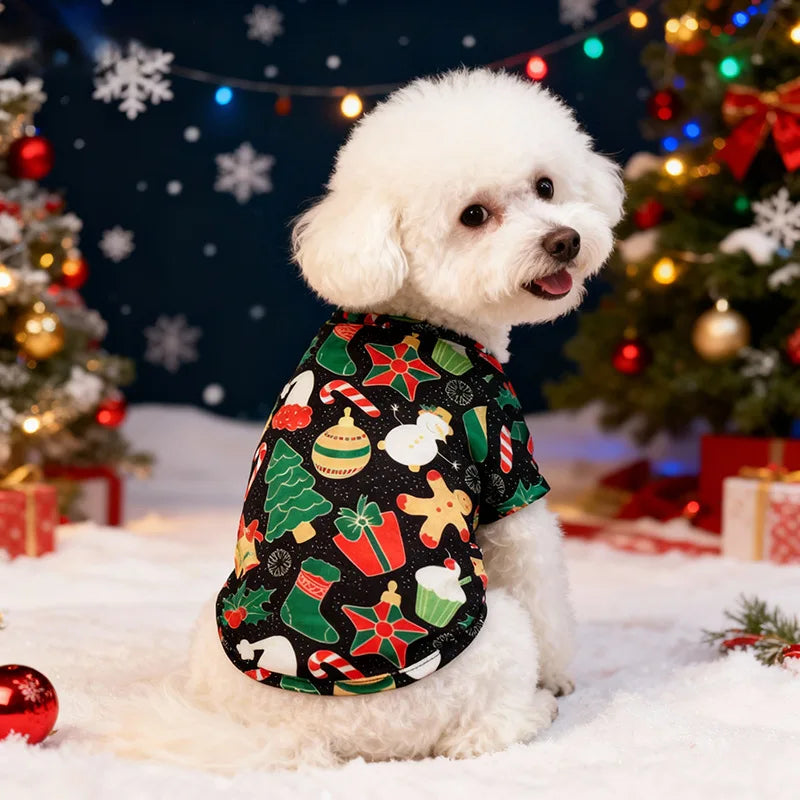Cozy Christmas Dog Sweater