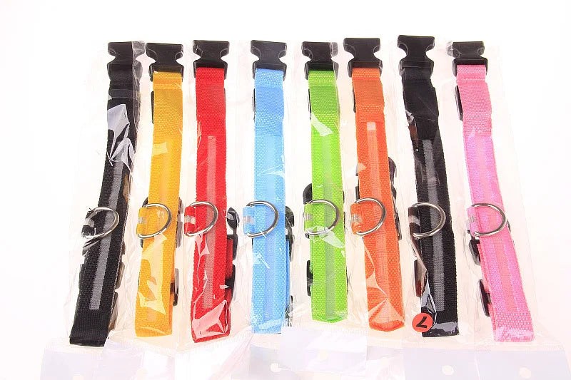 LED Night Safety Dog Collar