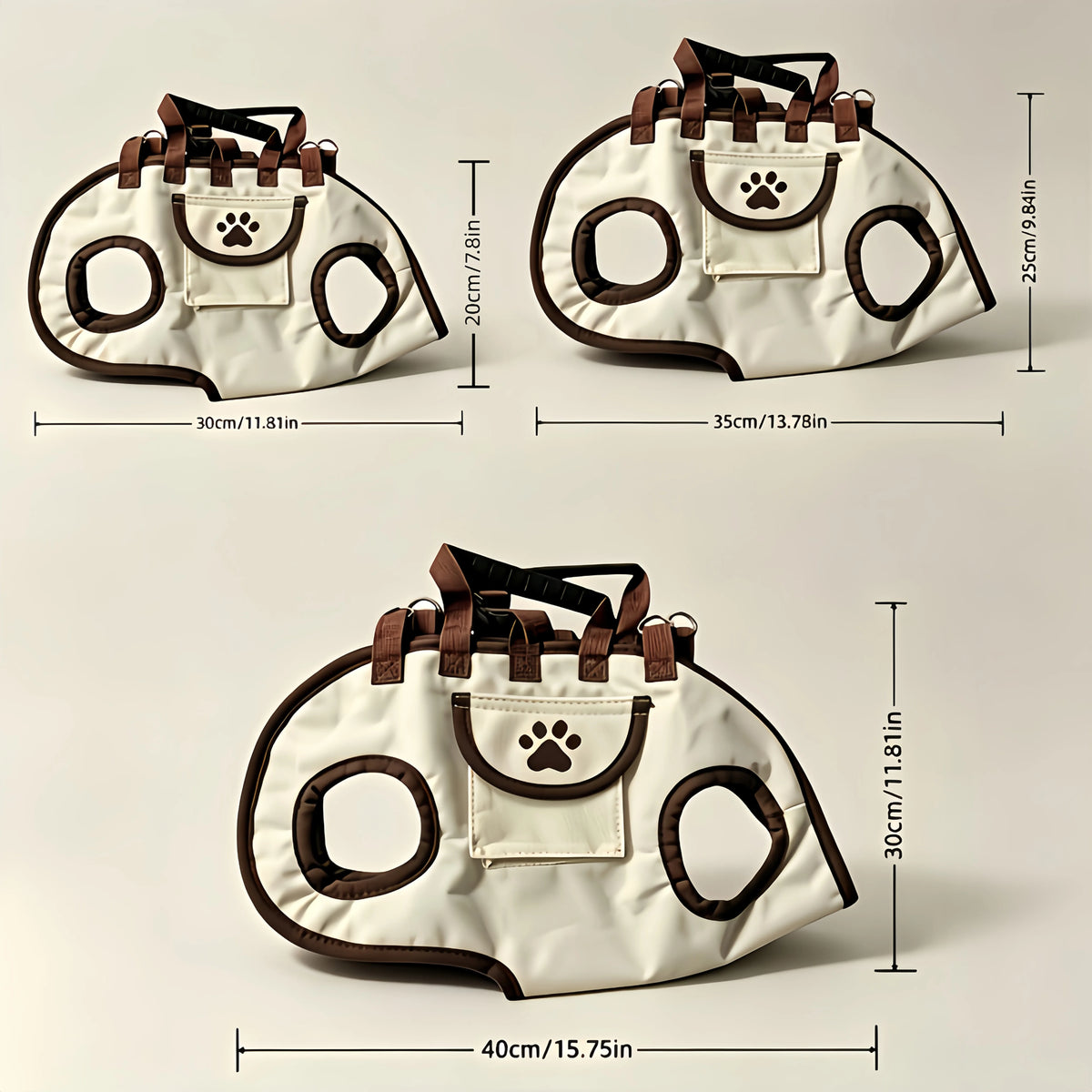 3-in-1 Breathable Dog Carrier Bag