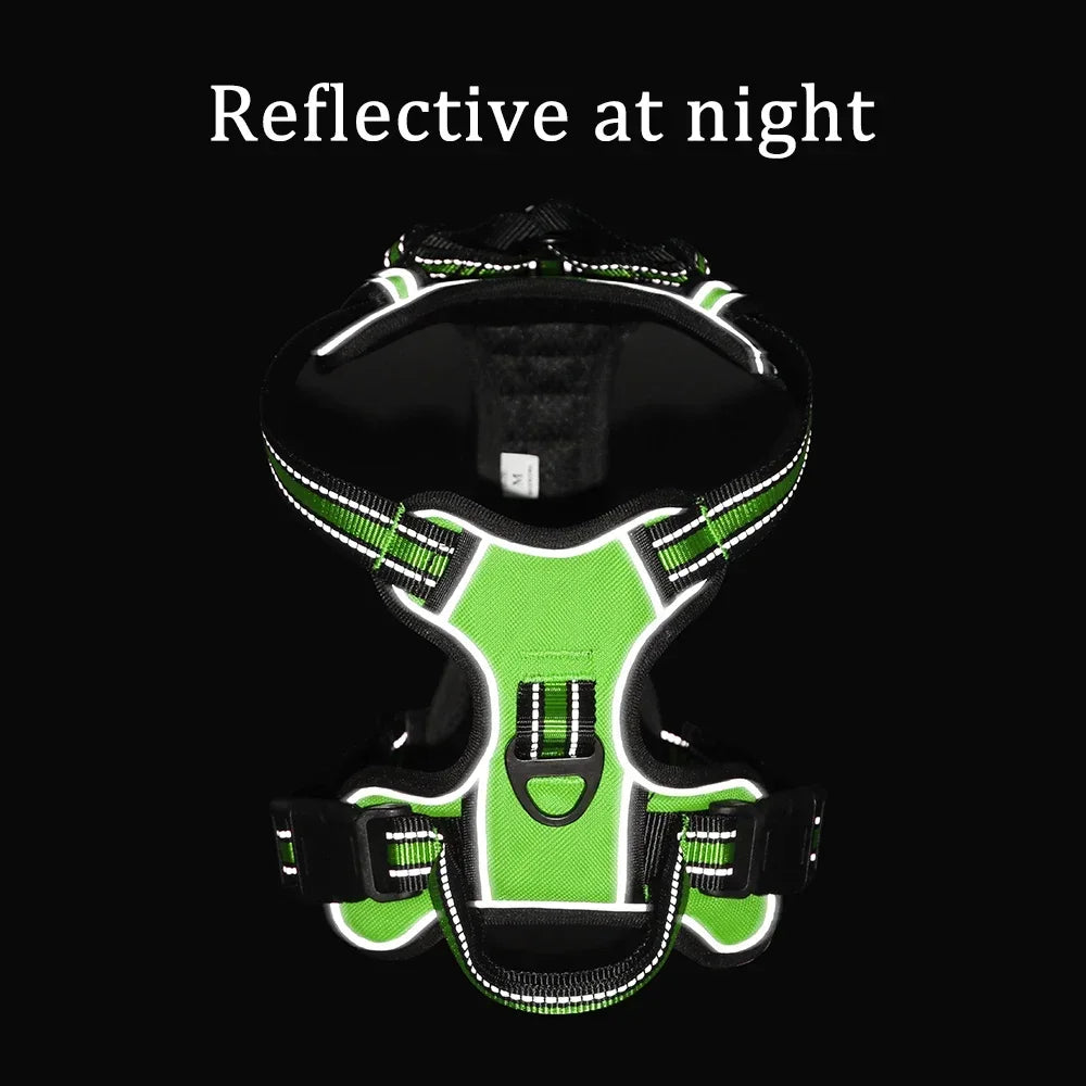 Reflective No-Pull Comfort Dog Harness