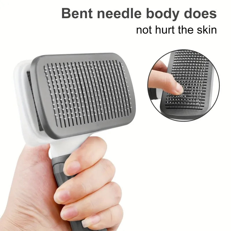 Gentle Detangling & Deshedding Dog Brush