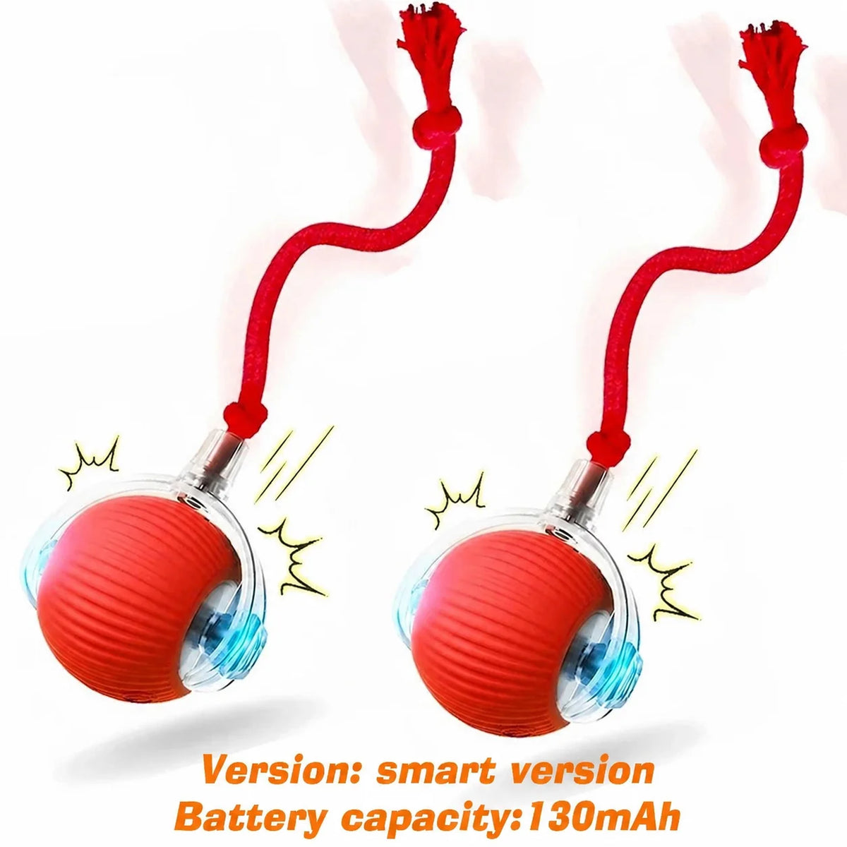 Smart Rolling Dog Ball - Rechargeable Interactive Toy