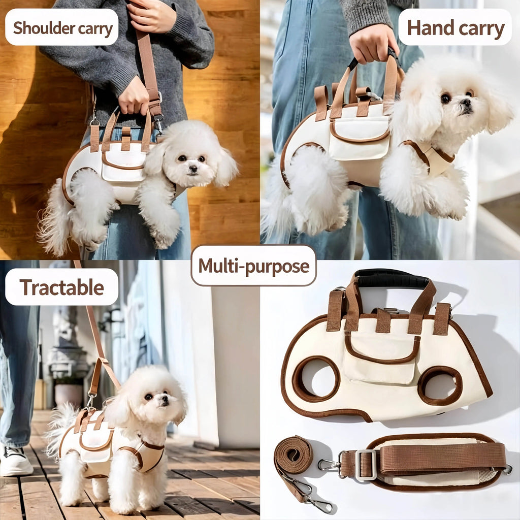 3-in-1 Breathable Dog Carrier Bag