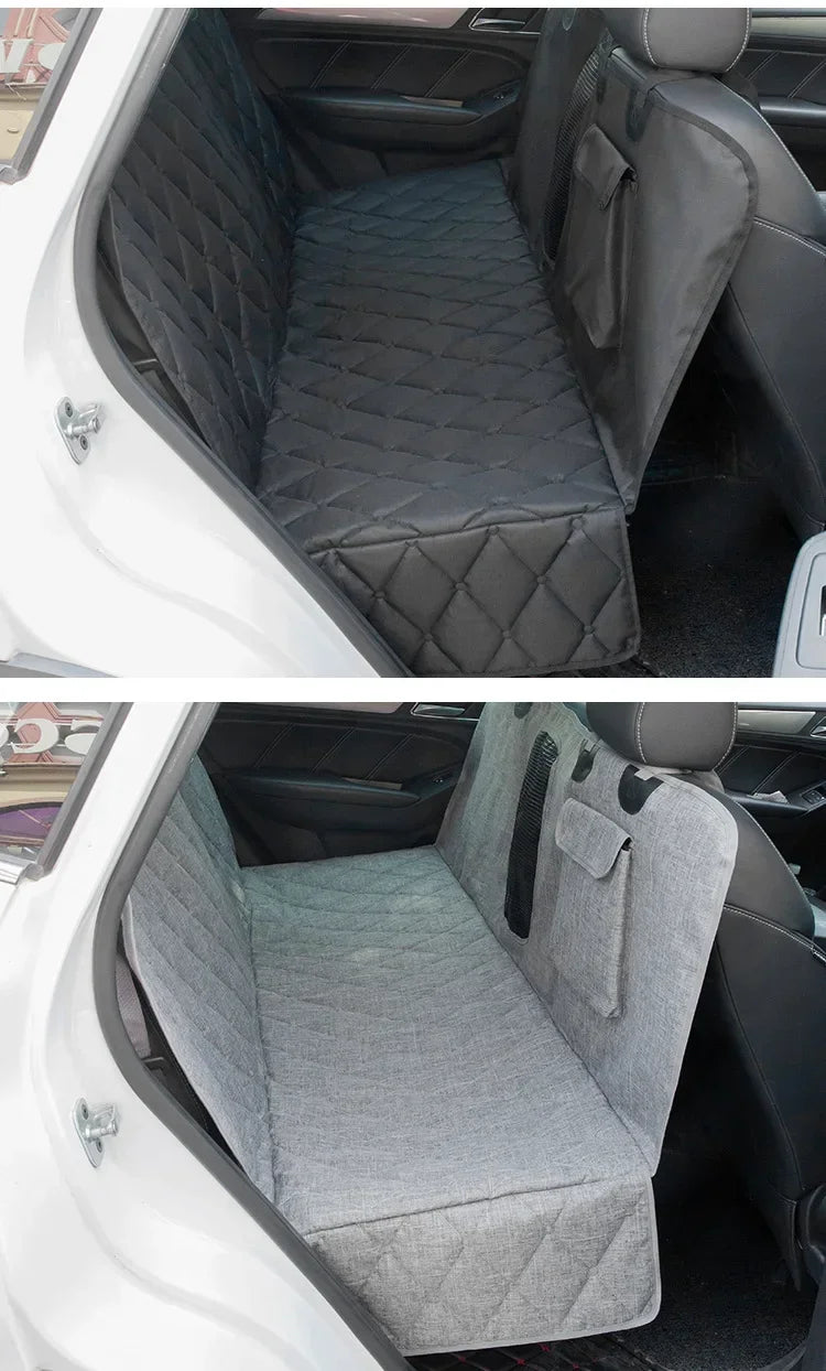 Waterproof Dog Car Seat Cover – Back Seat Hammock & Pet Protector