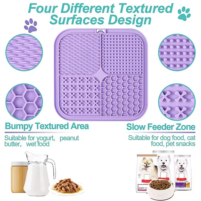 4-Zone Silicone Lick Mat