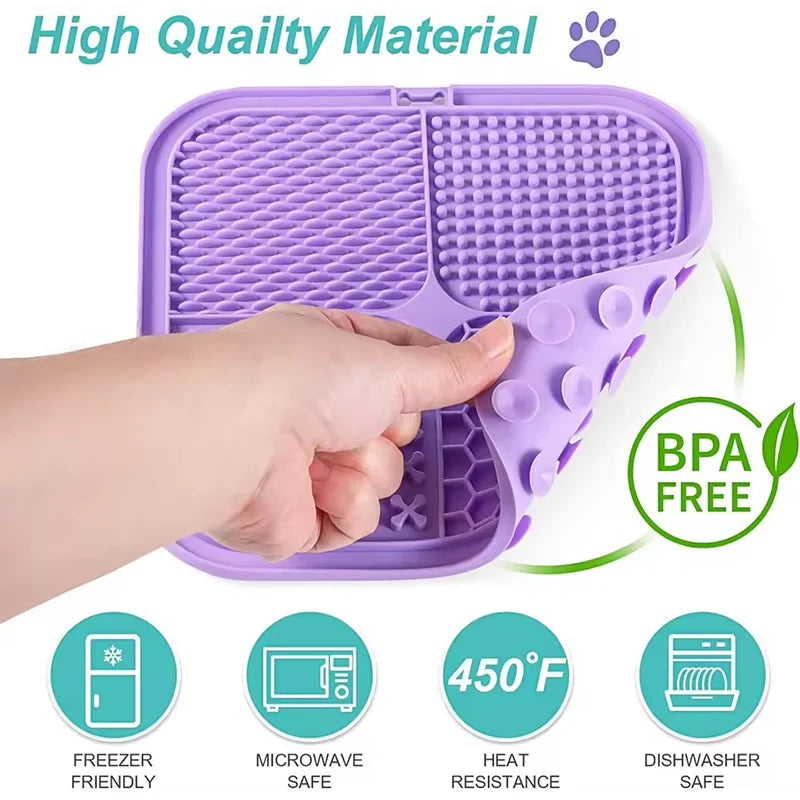 4-Zone Silicone Lick Mat