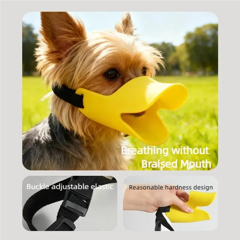 Adjustable Duck-Bill Dog Muzzle