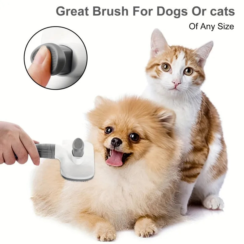 Gentle Detangling & Deshedding Dog Brush