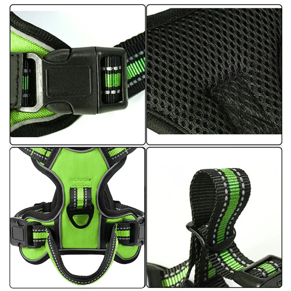 Reflective No-Pull Comfort Dog Harness