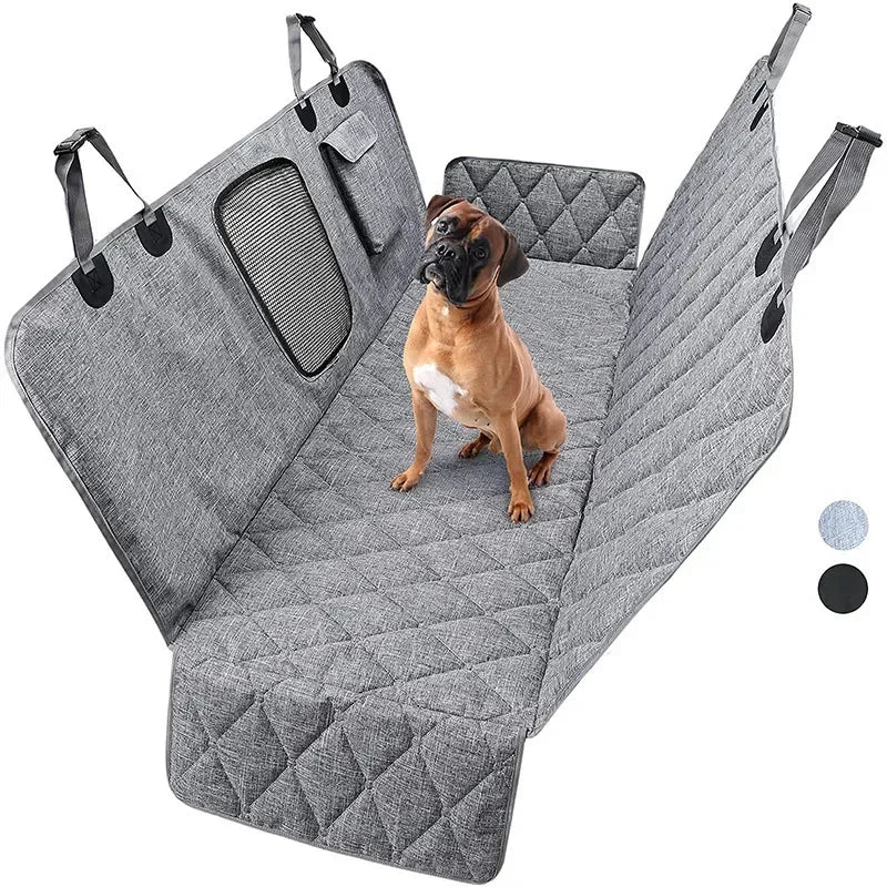 Waterproof Dog Car Seat Cover – Back Seat Hammock & Pet Protector