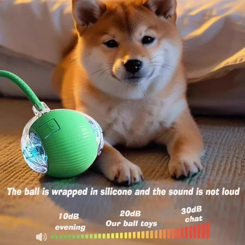 Smart Rolling Dog Ball - Rechargeable Interactive Toy