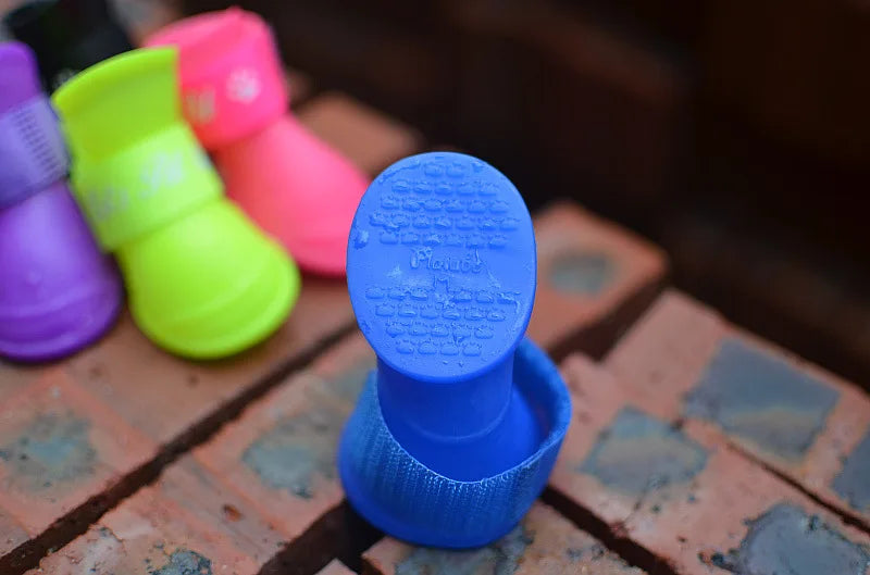 Waterproof Anti-Slip Dog Boots - Set of 4
