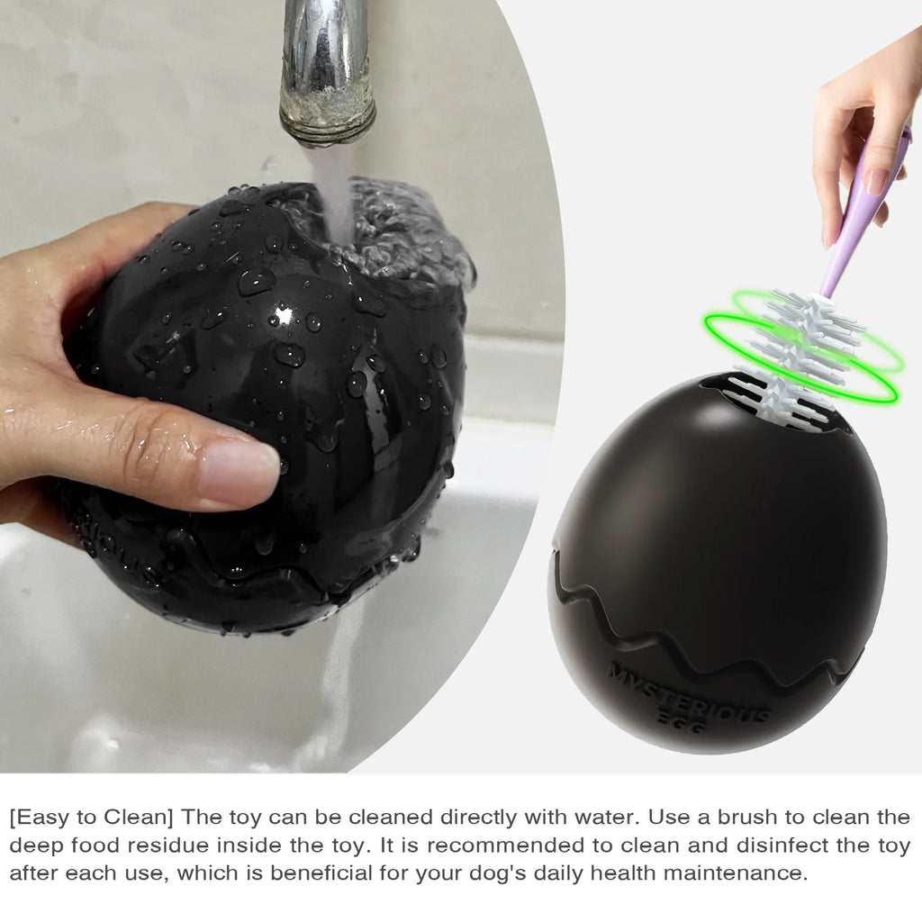 Dinosaur Egg Interactive Dog Treat Dispenser Toy